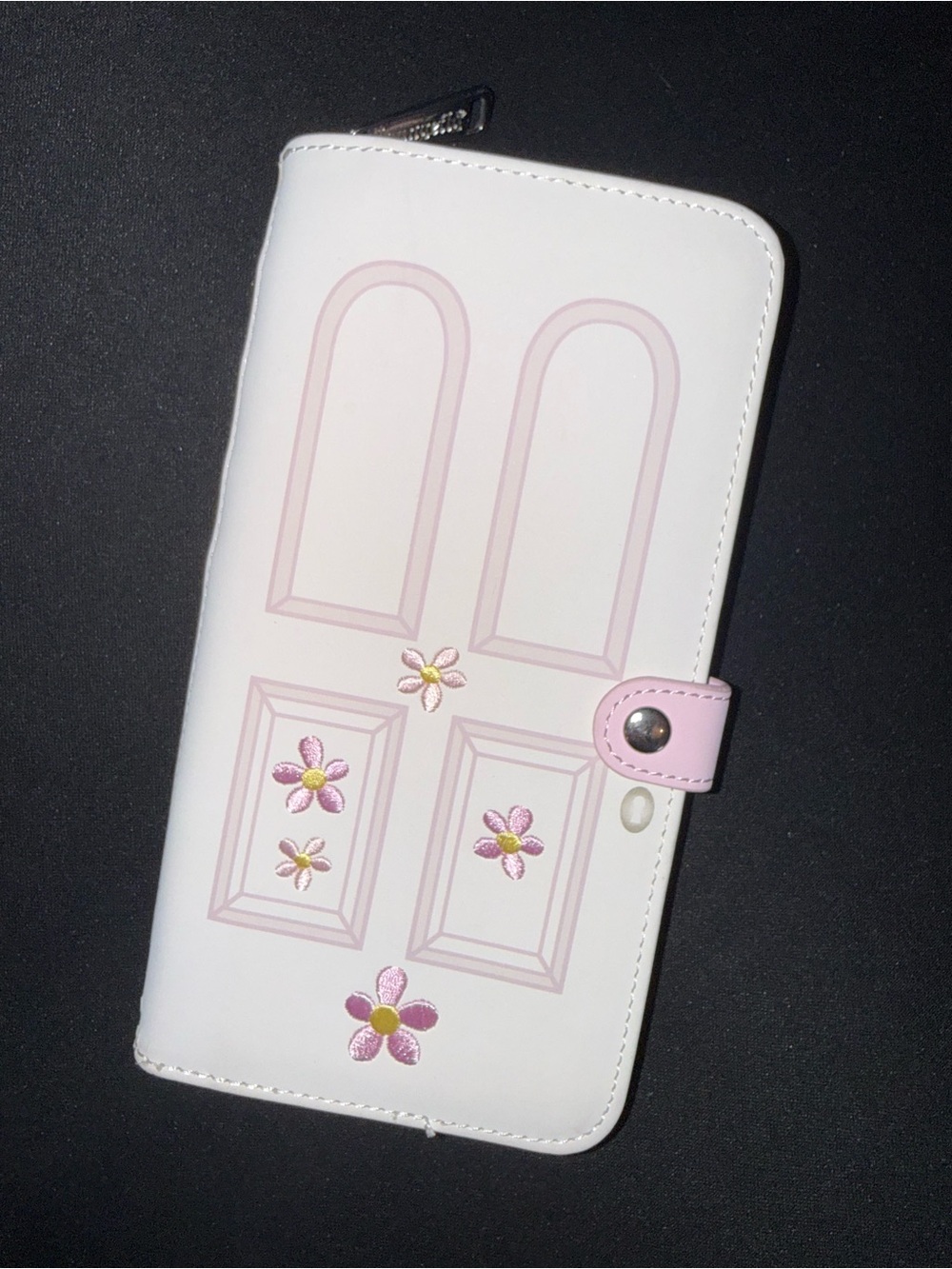 Disney x Loungefly White & Pink Floral Monster’s Inc Wallet
